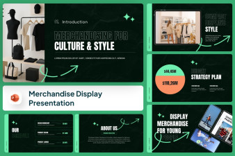 Merchandise Display PowerPoint Template